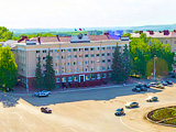 Октябрьская площадь — панорама Городской площади