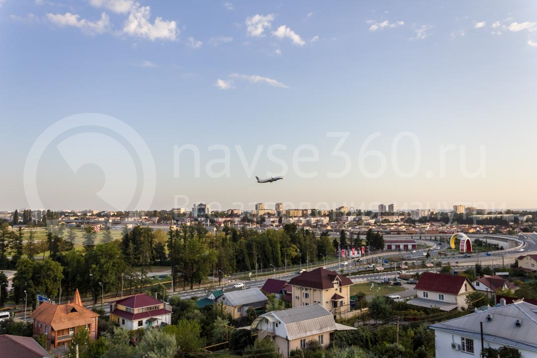Вид из гостиницы Papaya Park Hotel в Сочи 3