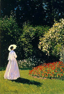 Мастер-класс по мотивам картины Клода Моне «Дама в саду Сент-Адресс»