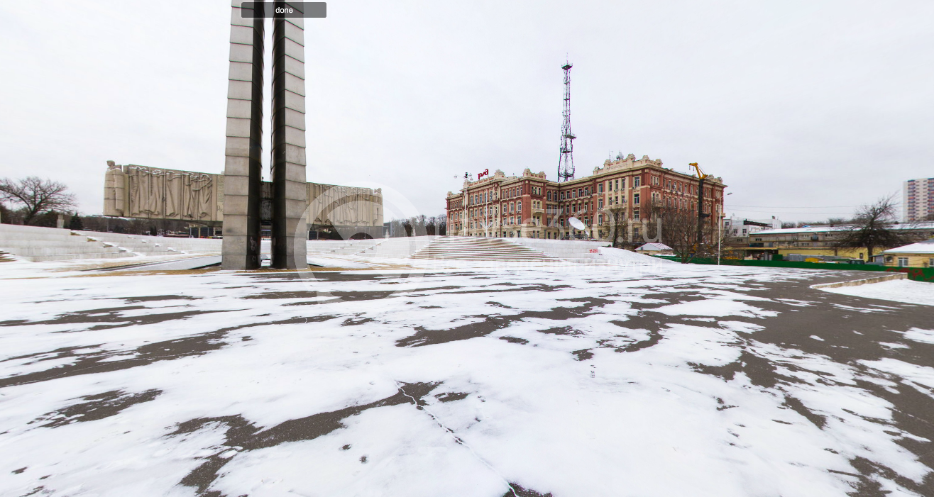 Мемориальный комплекс, снизу