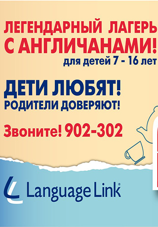 Летний лагерь с англичанами Language Link