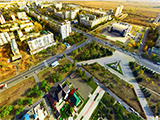 Национальная деревня, аэропанорама