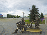 Признание в любви, скульптура