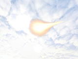 Взрыв метеорного тела в атмосфере в районе Челябинска